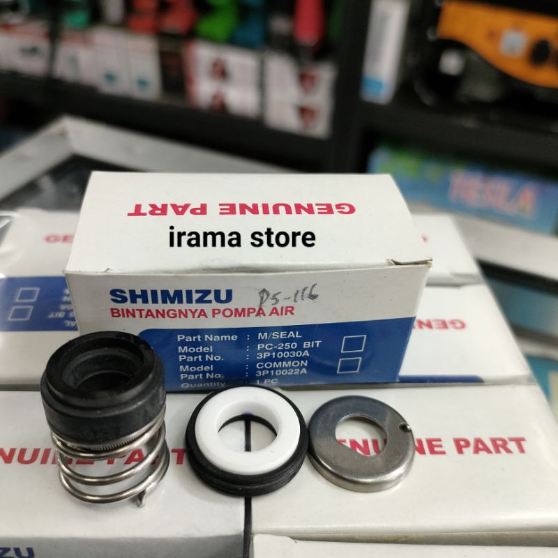Mechanical seal pompa air SHIMIZU PS 116 Original Seal Sil Pompa Shimizu 116 bit