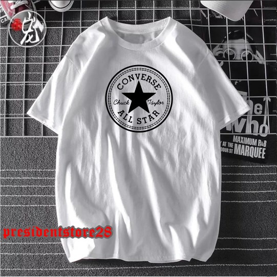 KAOS CONVERSE 9 VARAIN WARNA KATUN 30S / KAOS DISTRO CONVERSE COMBED 20S / T-SHIRT CONVERSE COTTON