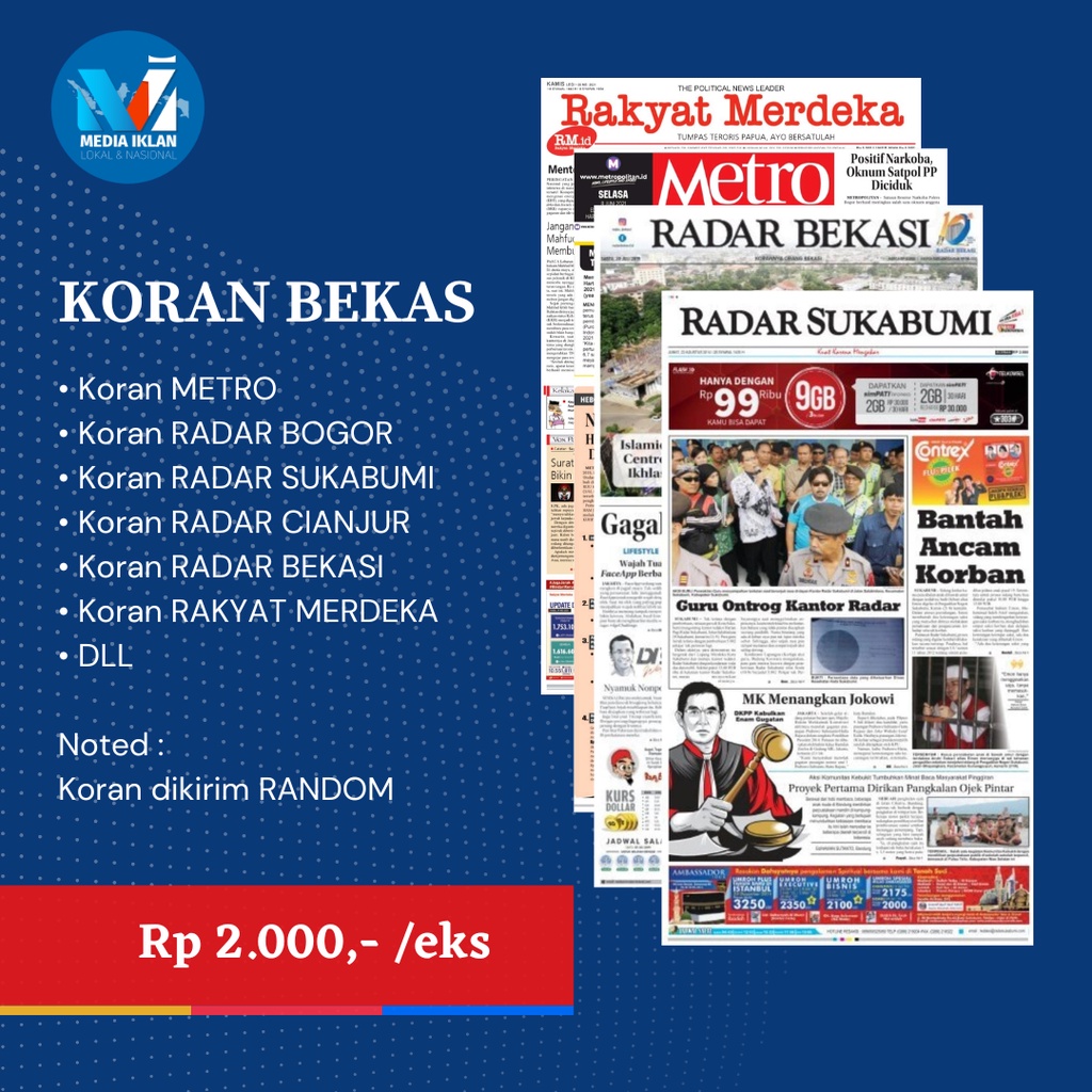 Jual Koran Bekas | Shopee Indonesia