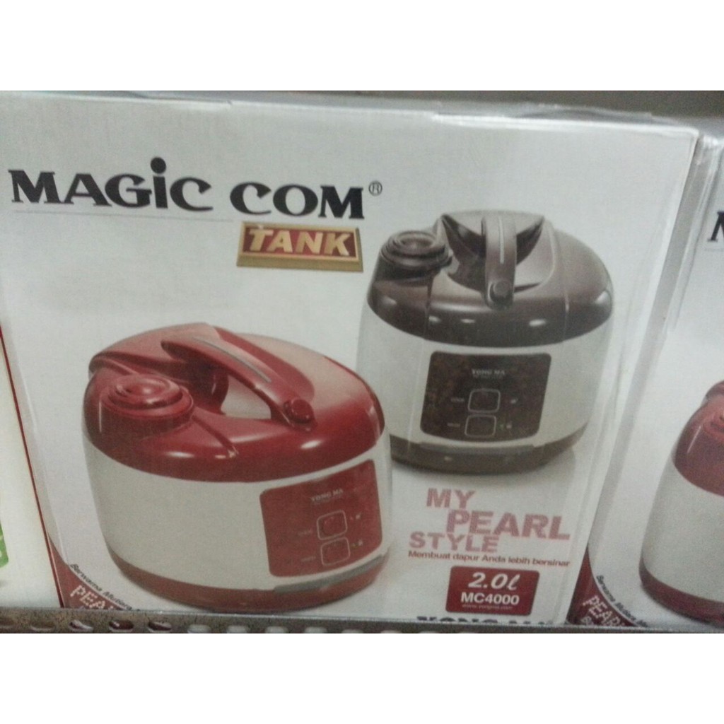 YONGMA MC4000 Rice Cooker / Penanak Nasi STAINLESS 2l