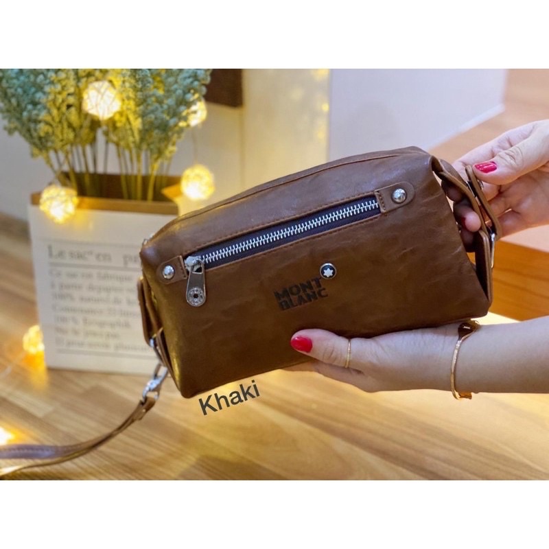 Handbag pedro Y002/ clutch pria dan wanita tali pendek Import murah