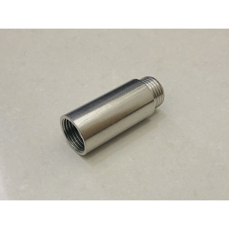 Sok Nepel Drat Luar Dalam 1/2 Inch Panjang 5 cm / Sambungan Kran Pipa Stainless