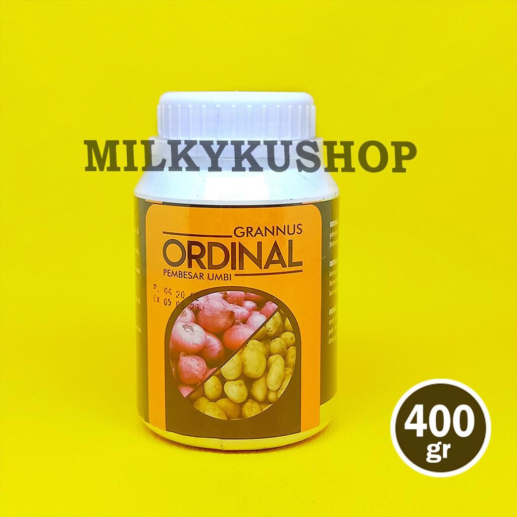 ORDINAL GRANNUS 400 GRAM KEMASAN PABRIK PUPUK PEMBESAR UMBI DAN AKAR