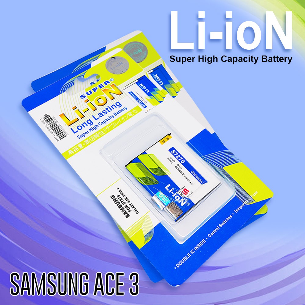 BATTERY LI-ION SUPER SAMSUNG GALAXY ACE 3 BATERAI SAMSUNG