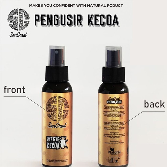 Pengusir Kecoa, Bye Bye Kecoa Gel 70 gr dan Bye Bye Kecoa Spray 100 ml