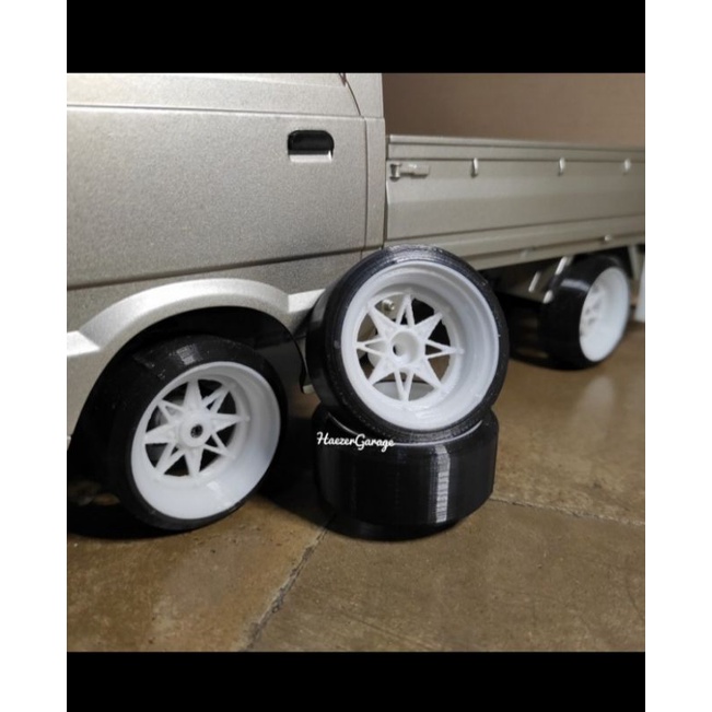 Aksesoris Mobil Rc WPL Suzuki Carry Velk Pelk SSR & Ban Drift Tire - Z3D