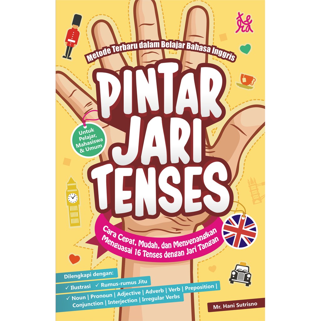 Jual Buku Pintar Jari Tenses Cara Cepat Mudah Menyenangkan