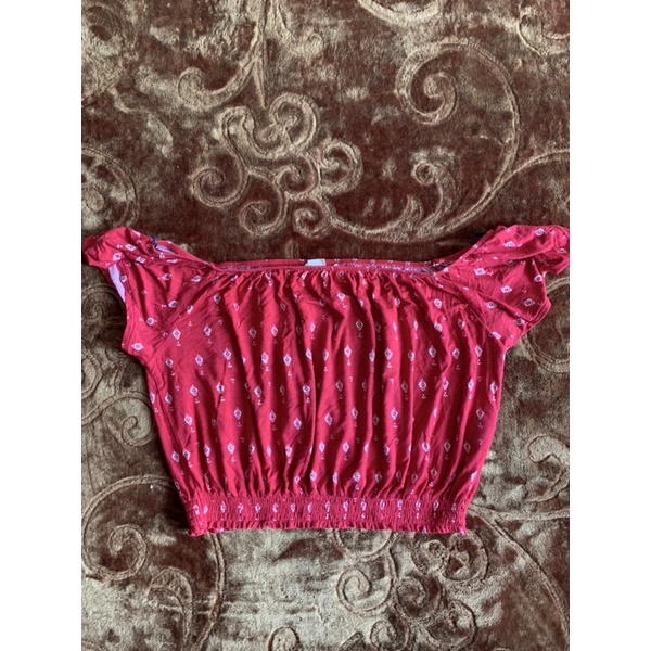 preloved crop tee/tanktop