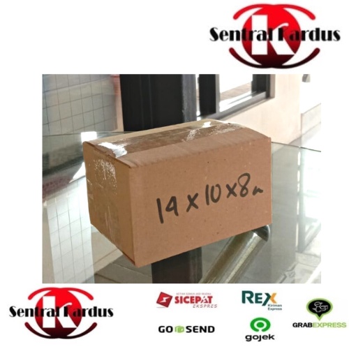 

( ISI 10 PCS ) kardus/karton/box,Uk.14x10x8cm kotak packing /Box Aksesories grosir-centralkardus