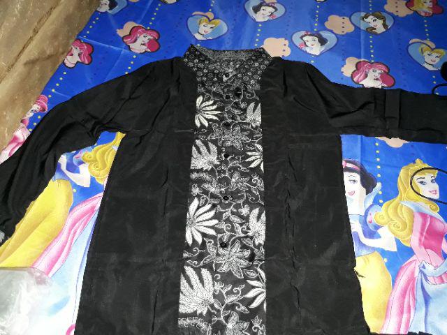 Cp Quinsy Couple Gamis Batik Quinsy Tunia