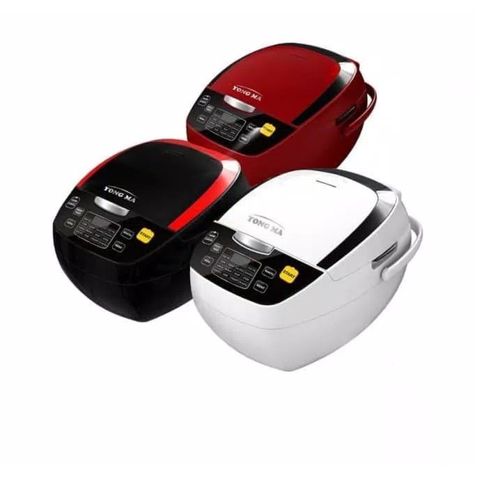 MAGIC COM YONGMA DIGITAL SMC 8017 RICE COOKER 2 LITER GOLD IRON WING PUTIH MERAH HITAM ANTI LENGKET 