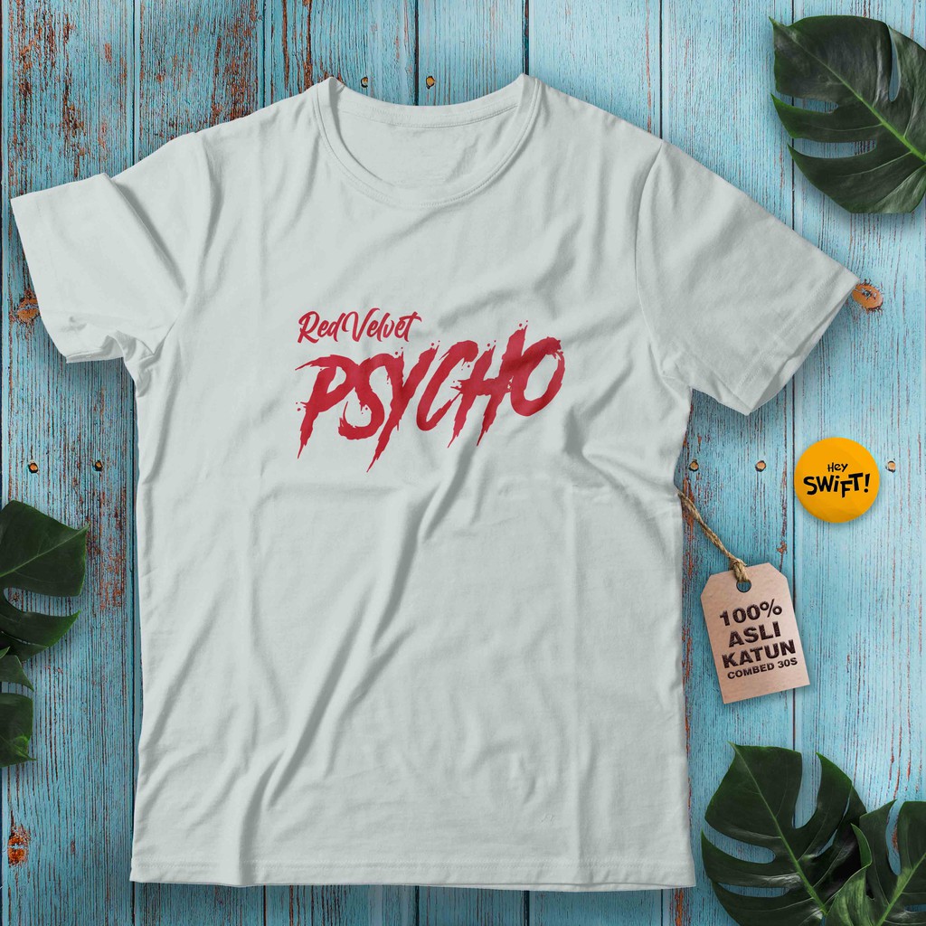 KAOS RED VELVET PSYCHO T-SHIRT KPOP K-POP BAJU DISTRO KOREA