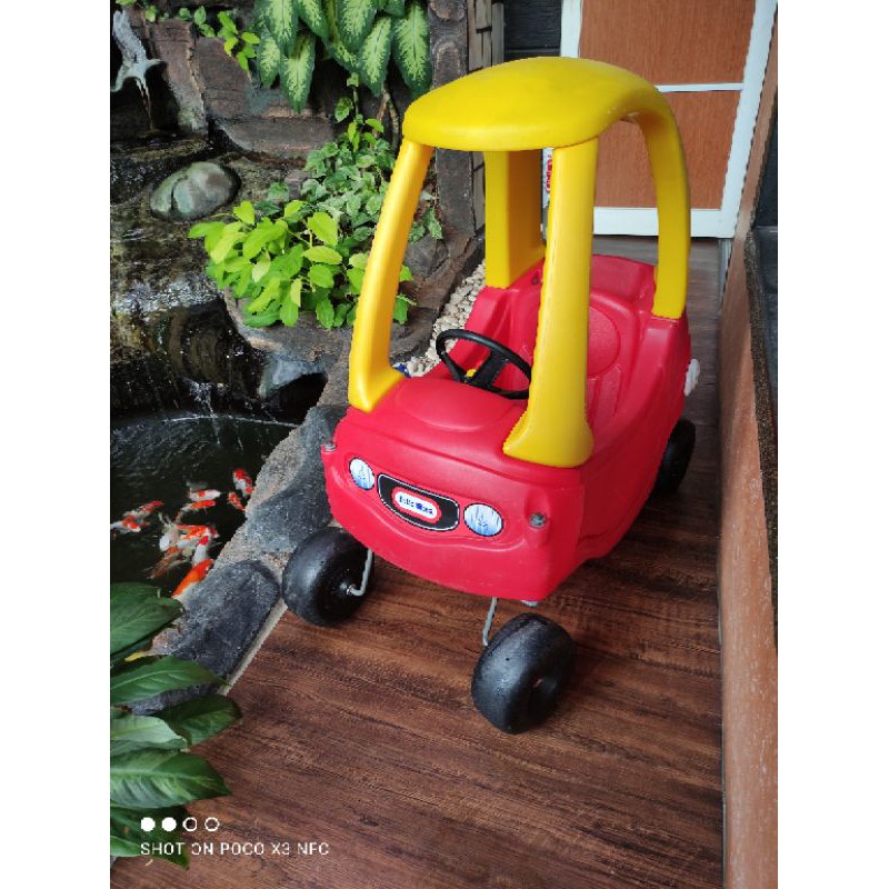 LITTLE TIKES cozy coupe mobilan anak non aki not step2 elc lerado ching ching preloved bekas second