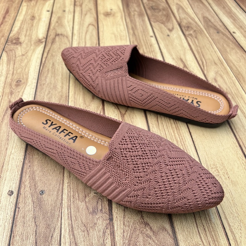 MARASYAFFA - SEPATU FLAT RAJUT WANITA SF53