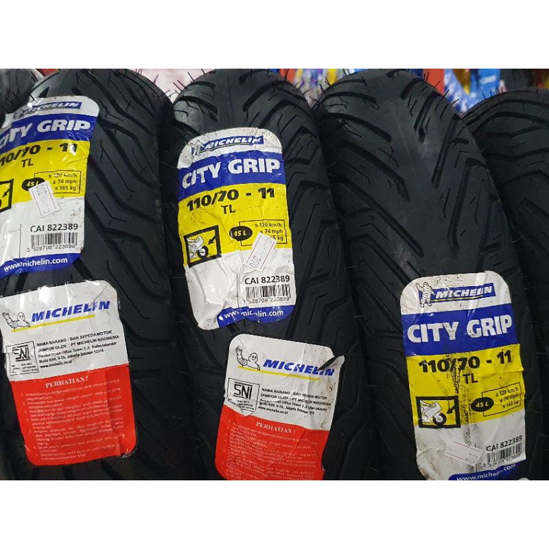 Ban MICHELIN city grip 110 70-11 Vespa Matic Ring 11