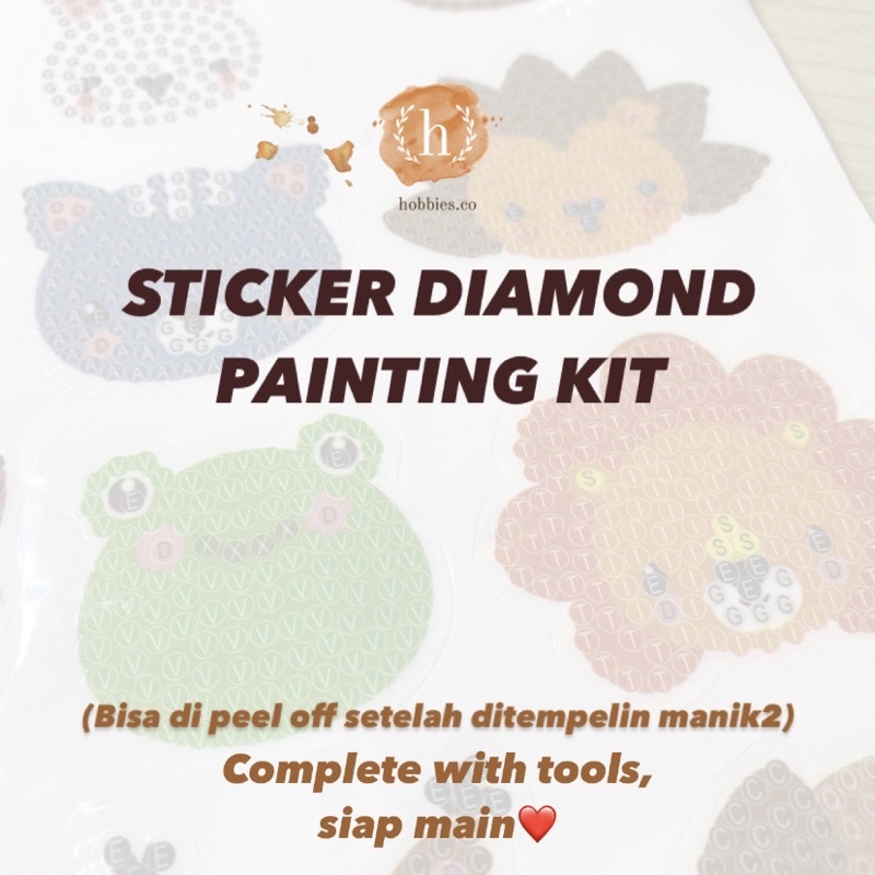 DIY Diamond Painting Sticker Kit
