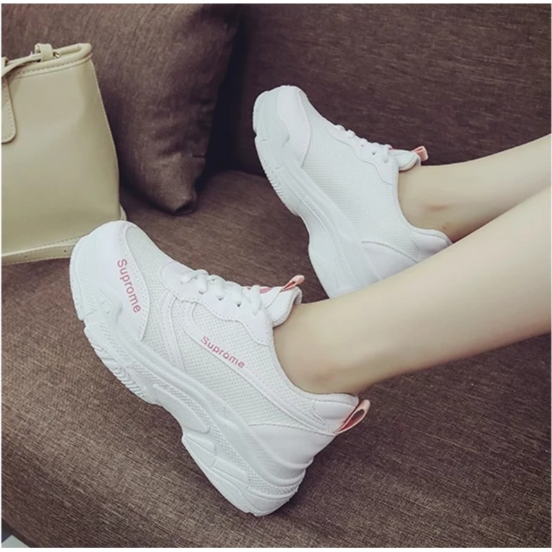 abbushoes Md 903  Sneakers Wanita Santai - Sintetis 3cm-6