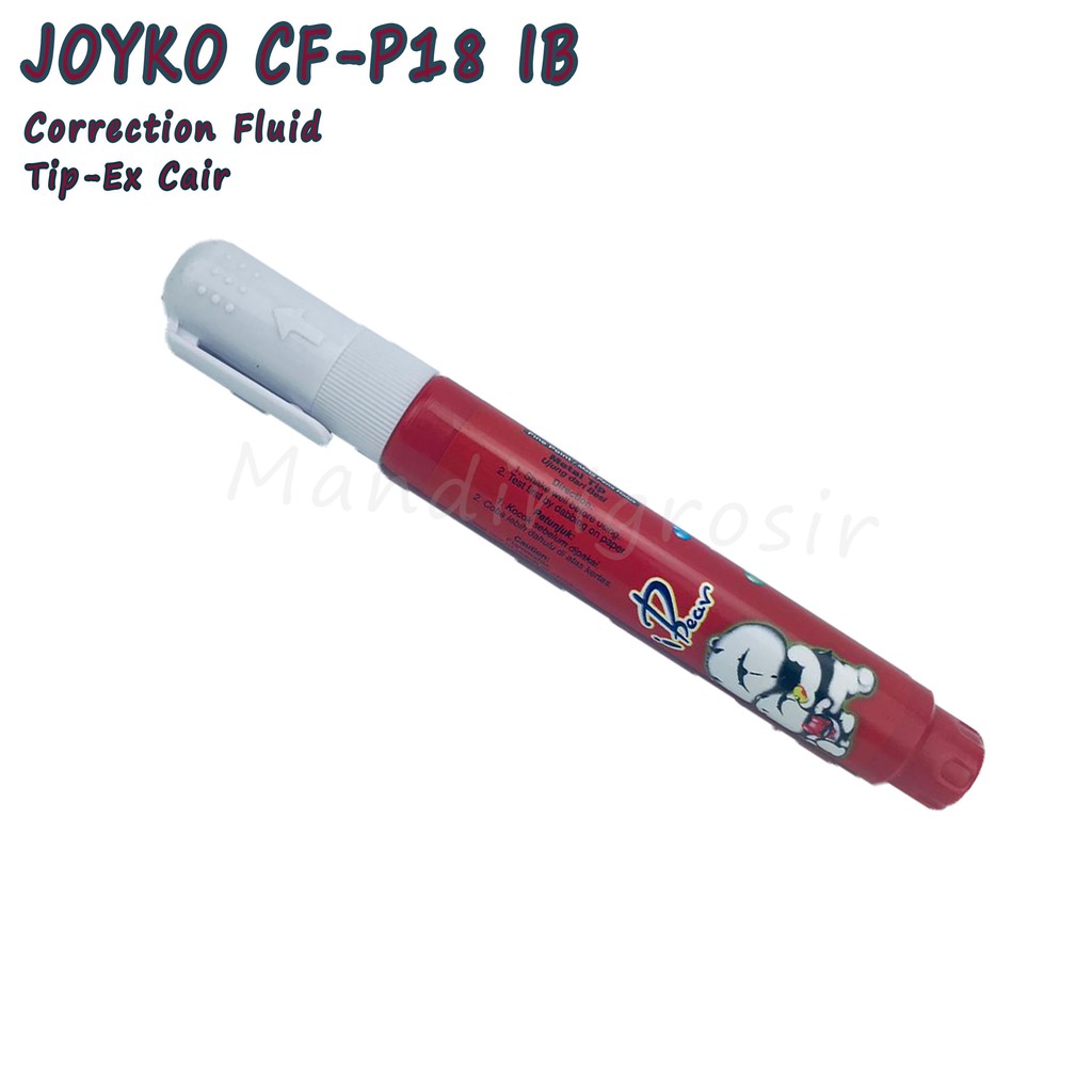 Tip-Ex Cair * Joyko * CF-P18 IB * Merah