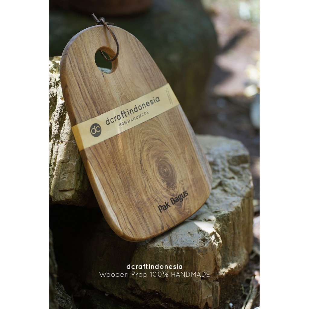 Engrave Custom Talenan Kayu Jati