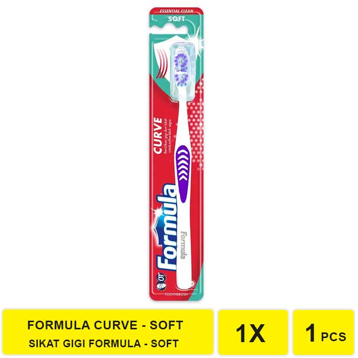 FORMULA CURVE SIKAT GIGI CONFIDENT - SOFT.