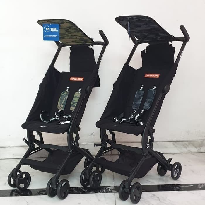 STROLLER COCOLATTE MINIMA CAMO / stroller bayi cocolatte miima camo