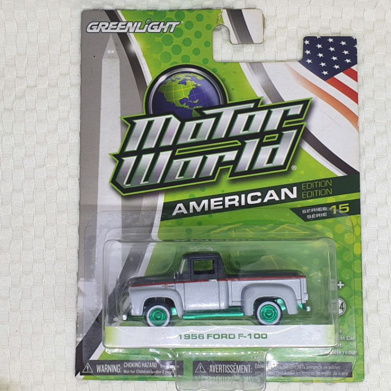 GREEN MACHINE 1956 FORD F-100 - GREENLIGHT