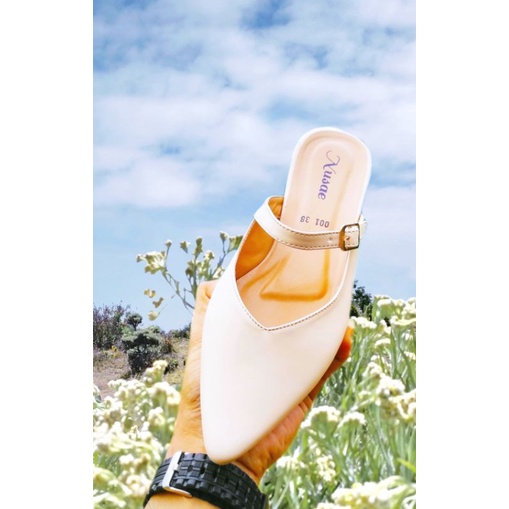 sepatu sandal flat selop wanita