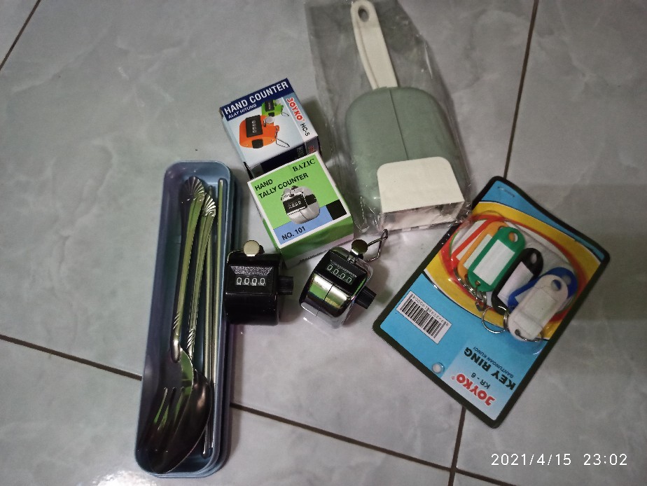 3 In 1 Sendok Set Stainless Steel