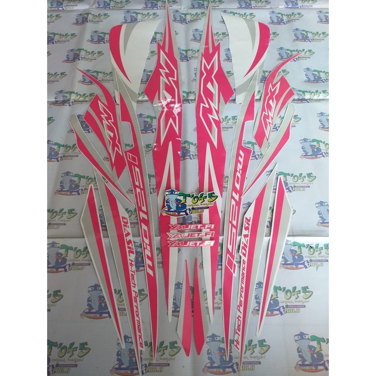Sticker striping mio mx 125 thai xeon karbu xeon rc