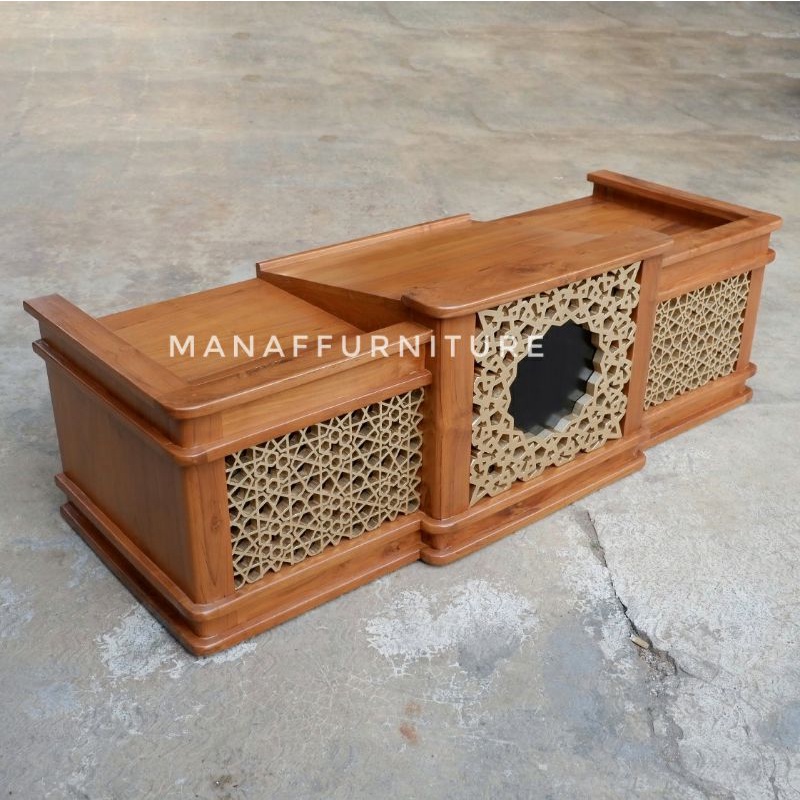 Meja Majlis UT130 - Meja Majelis - Meja Ngaji - Mimbar Duduk