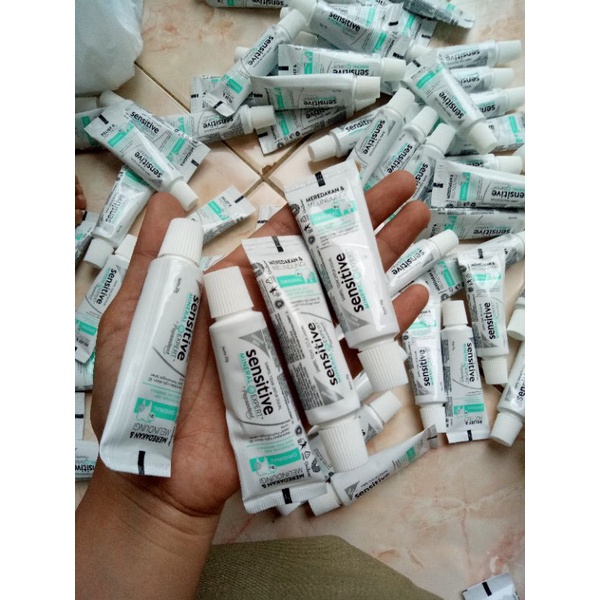 Pepsodent sensitive mineral expert kemasan 20gr