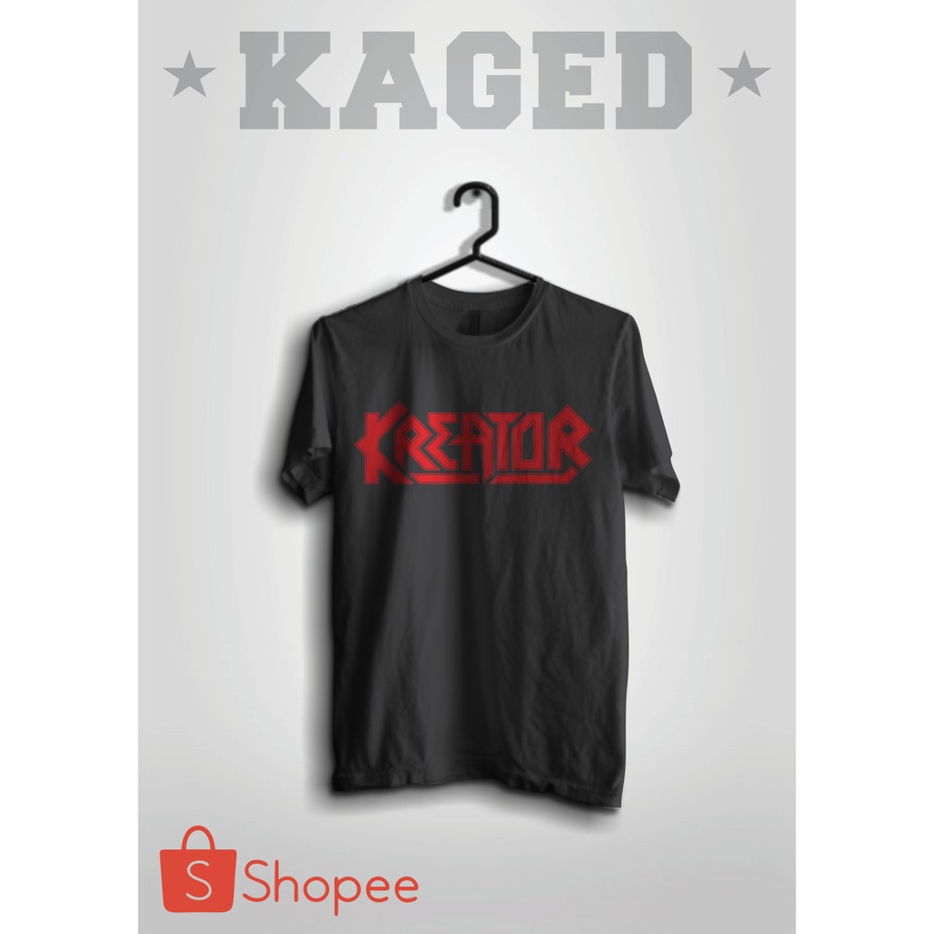 Kaos Band Kreator #Hitam/Black Kaos Kreator, Kaos Musik, Band, Band Rock,