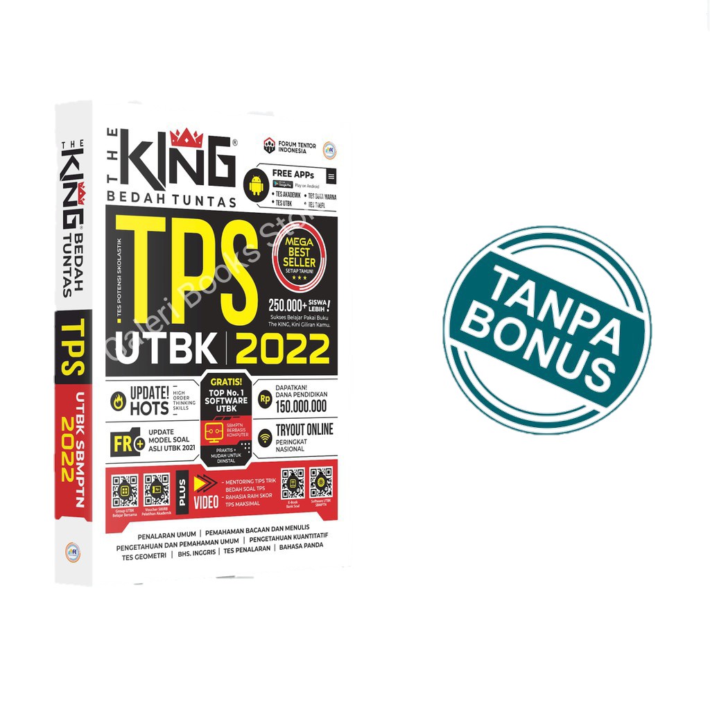 Buku  The  King  TPS UTBK 2022