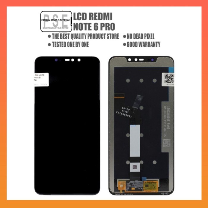 LCD Xiaomi Redmi Note 6 Pro Fullset Touchscreen ORIGINAL Garansi