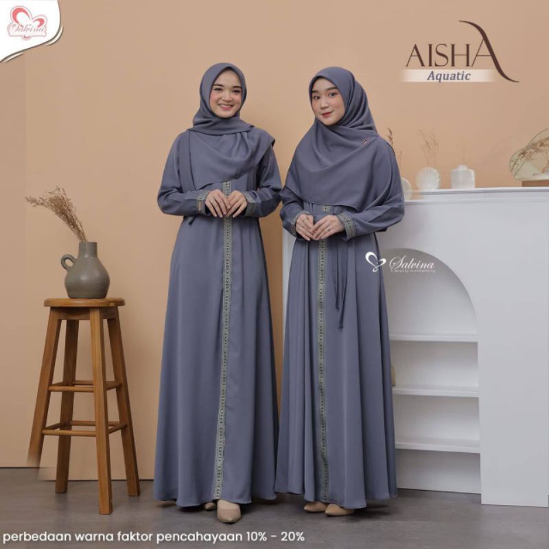 aisha abaya by salvina hijab (original)