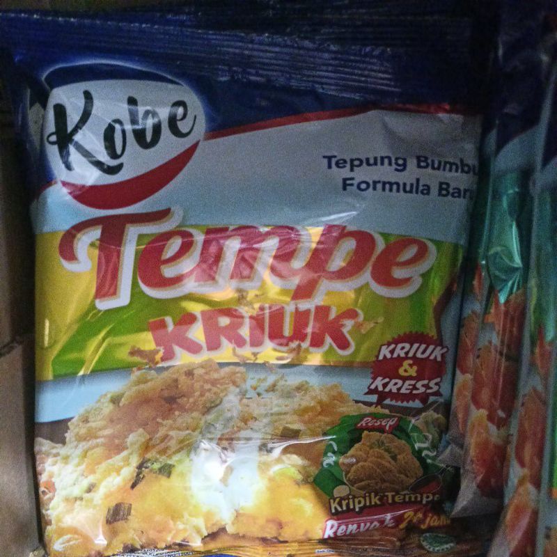 

Tepung tempe kriuk KOBE 210G