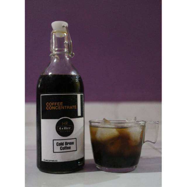 

COLD BREW COFFEE CONCENTRATE 500 ML - KOPI KONSENTRAT JAVA ROBUSTA - COLD BREW COFFEE