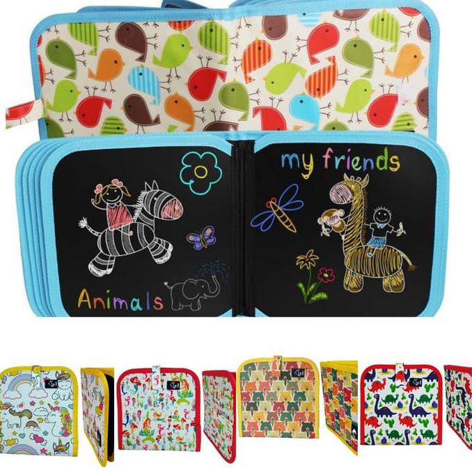 

FREEONGKIR Mainan Anak Erasable Book / Buku Gambar Mainan Anak Tulis Hapus TD210