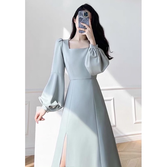 Dress Midi Fashion Polos Wanita M51