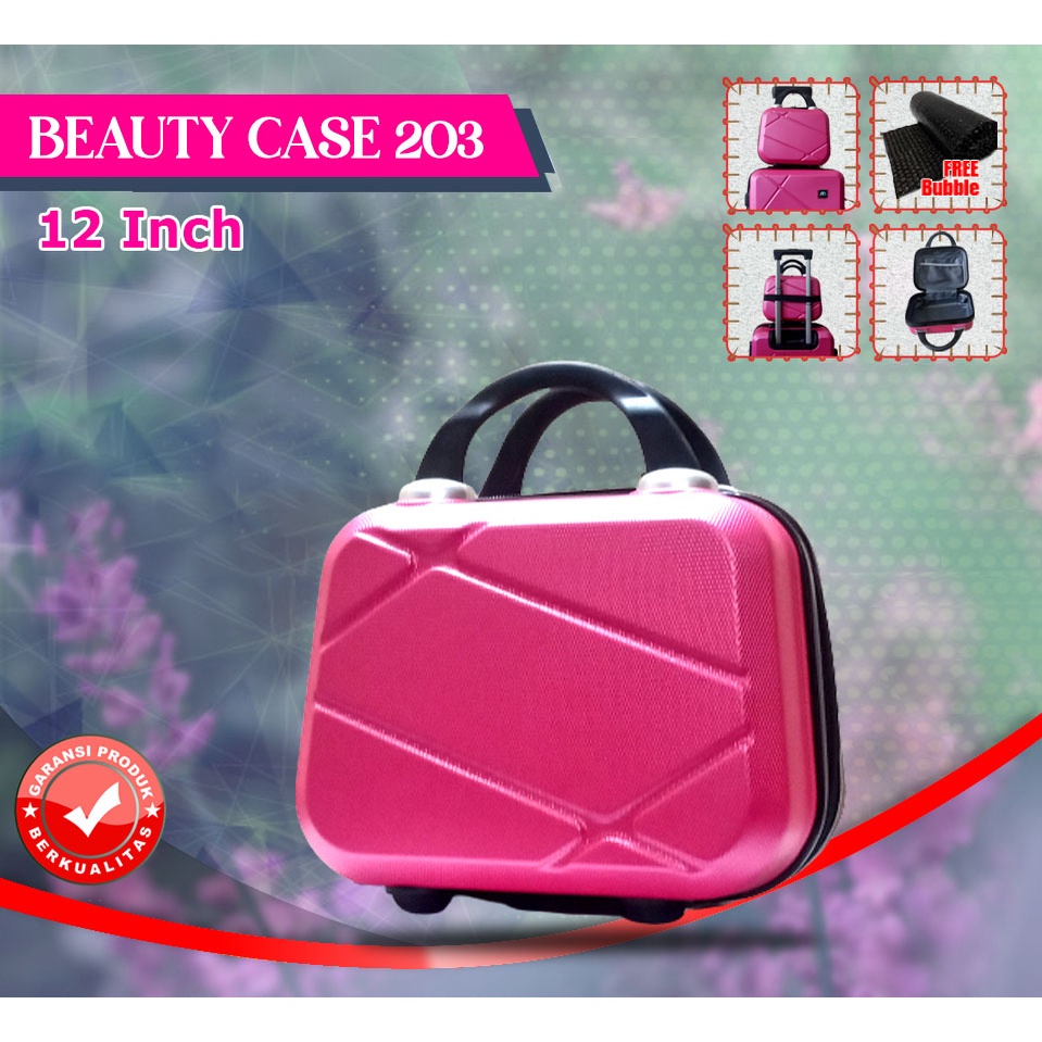 BEAUTY CASE 12INCH 203 FREE BUBBLE