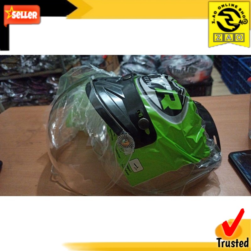 Kaca helm retro cembung bogo | klasik | GTR | Murah