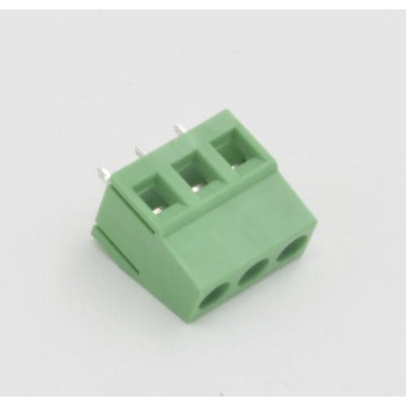 PCB Screw KF128 3p Terminal Block Connector KF128-3P pitch 5mm konektor green 3 pin 5 mm