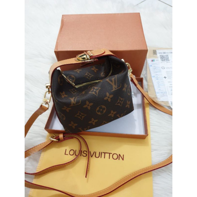 lv bucket mini bag
