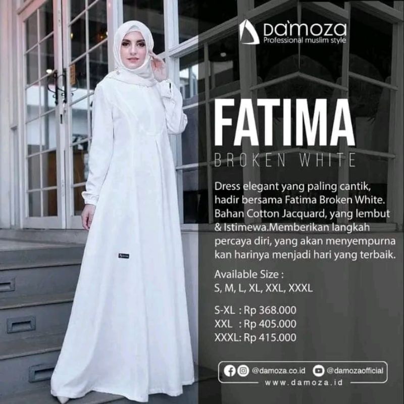 GAMIS DAMOZA FATIMA BROKEN WHITE