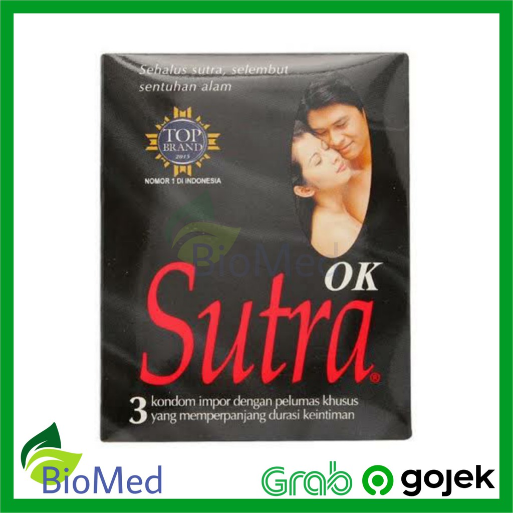 KONDOM SUTRA OKE HITAM isi 3 - Alat Kontrasepsi Condom