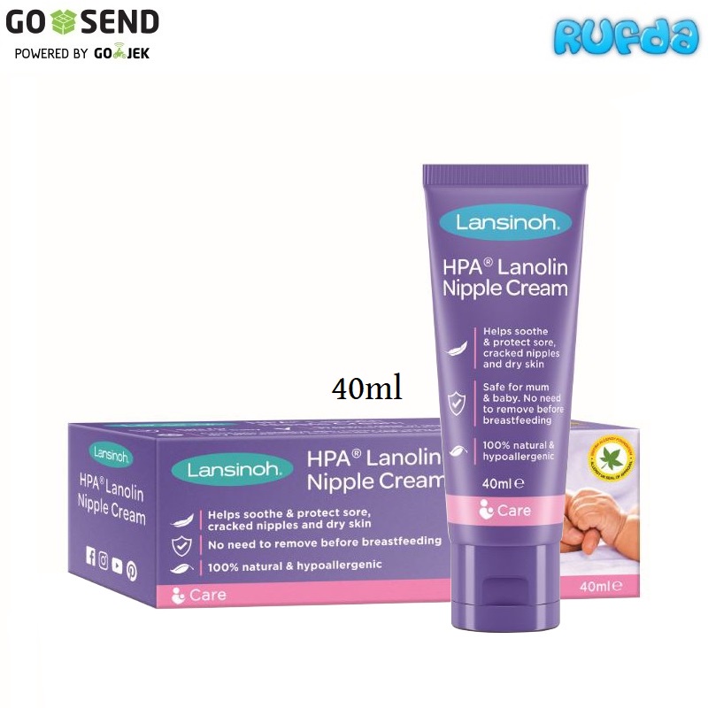 Lansinoh HPA Lanolin 40 gram 40ml Krim Puting Ibu Menyusui