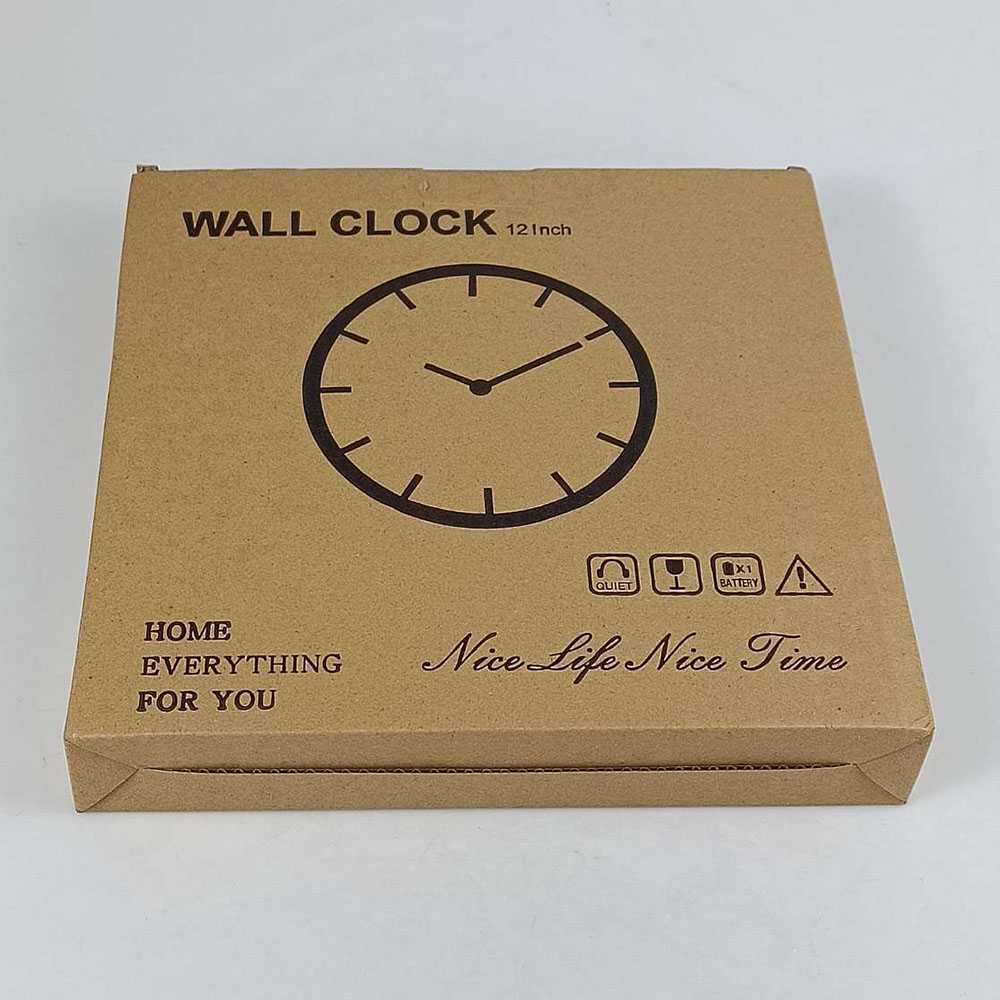 TD - RMH VOSARREA Jam Dinding Quartz Creative Design Bird Nest 30CM - E162