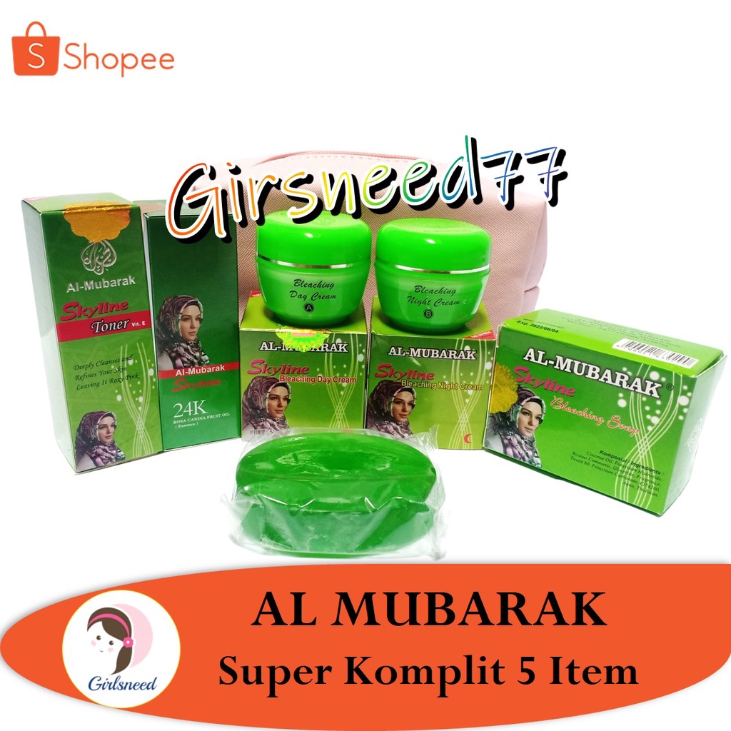 Cream Paket Perawatan Wajah Super Komplit 5 Item