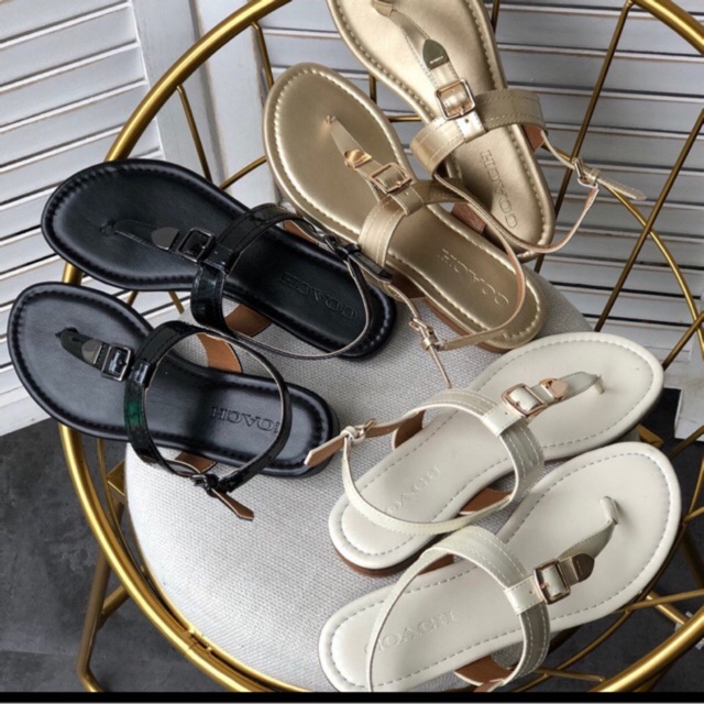 TERMURAH  Coach sandal jepit ORIGINAL