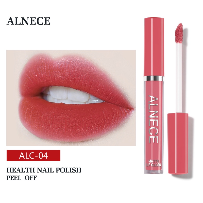 RK 10 ALNECE 6 pcs set Velvet Matte lip gloss Lipstik matte Lembut Tahan Lama make up lipstick